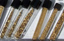 or classé dans tubes de collection en verre